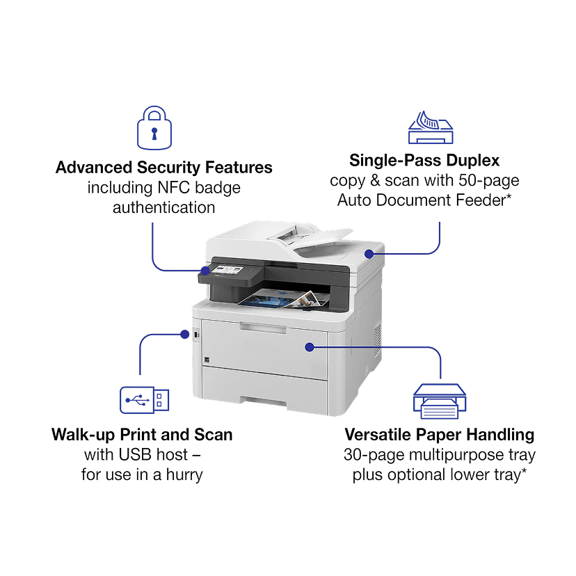 L3780CDW Wireless Digital Laser Color All-In-One Printer